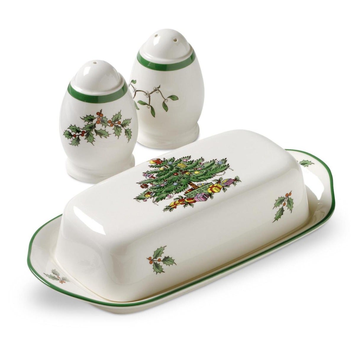 Spode Christmas Tree 3 Piece Hostess Set