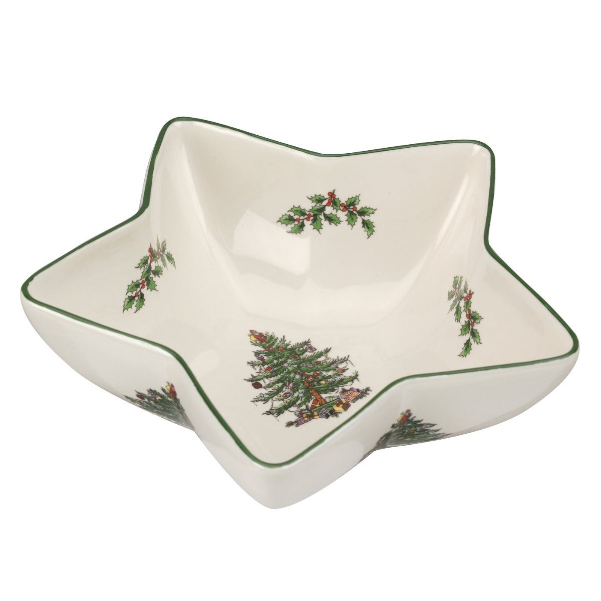 Spode Christmas Tree Star Dip Bowl 6.25 Inch