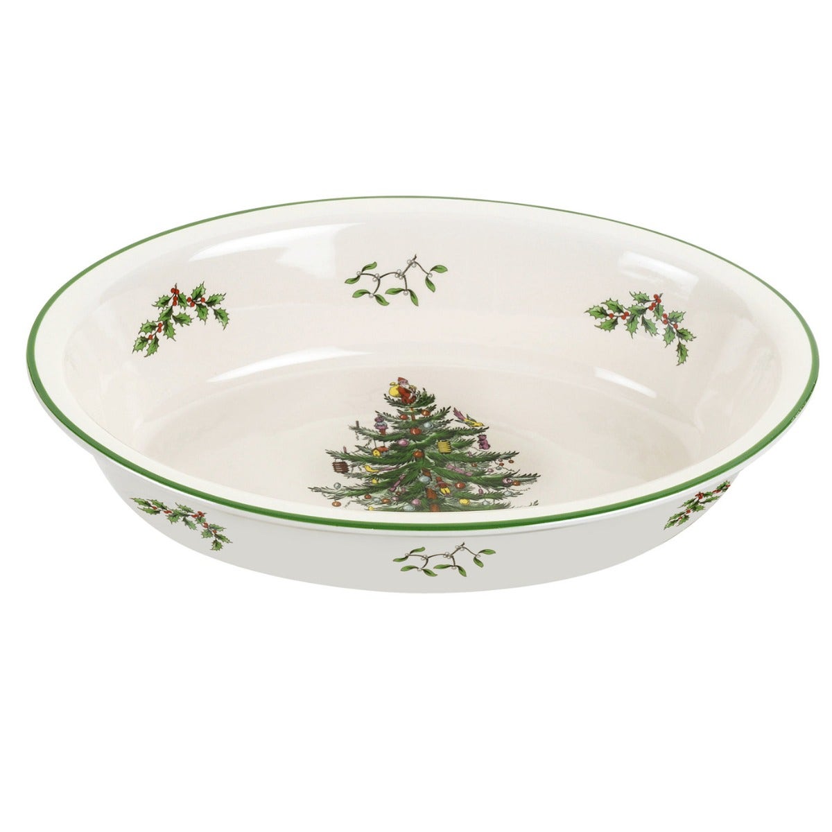 Spode Christmas Tree Oval Dish 