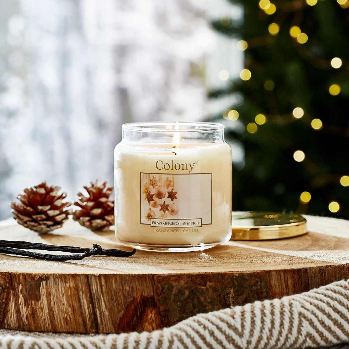 Colony Frankincense & Myrrh Medium Candle