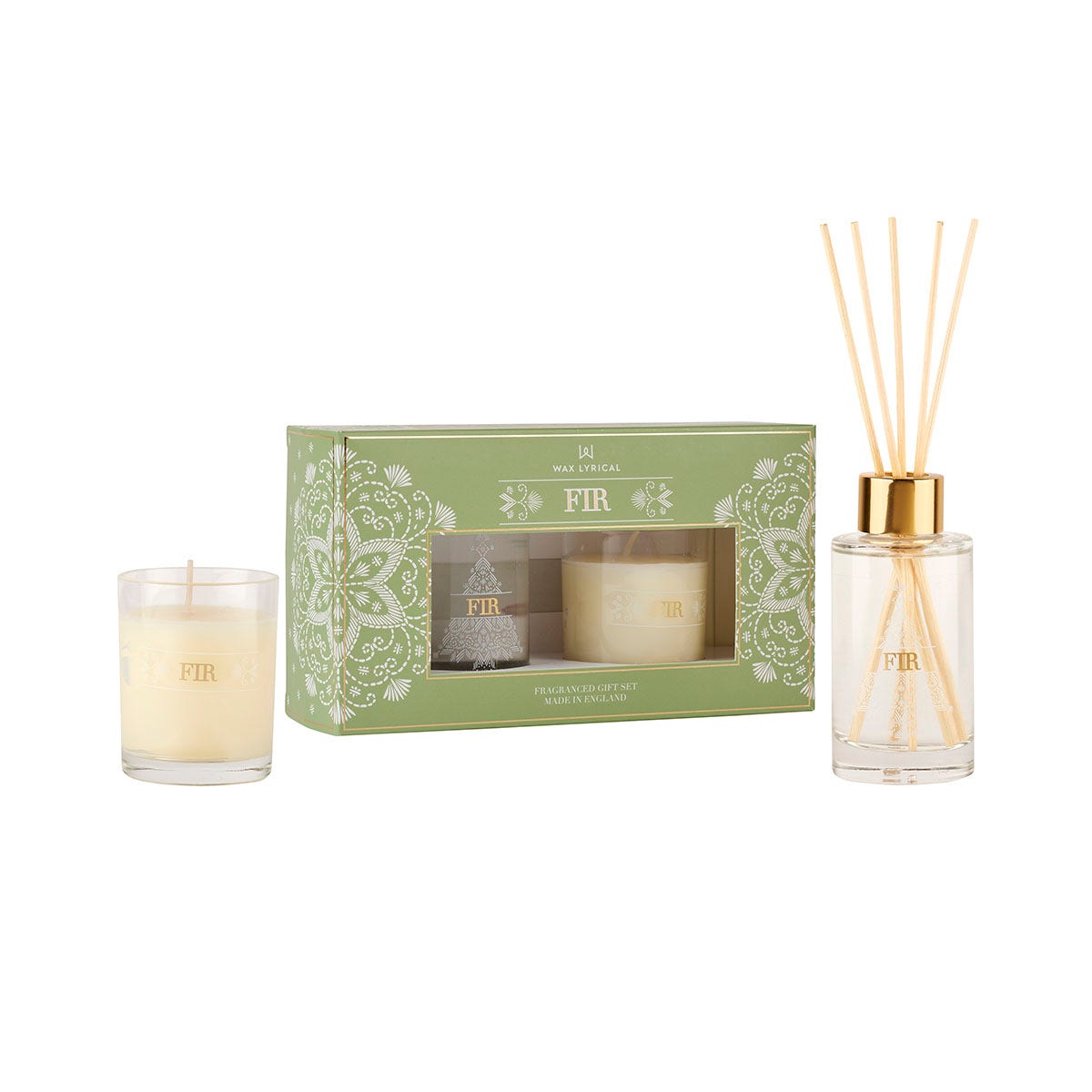 Lakeside Fir Candle & Diffuser Gift Set