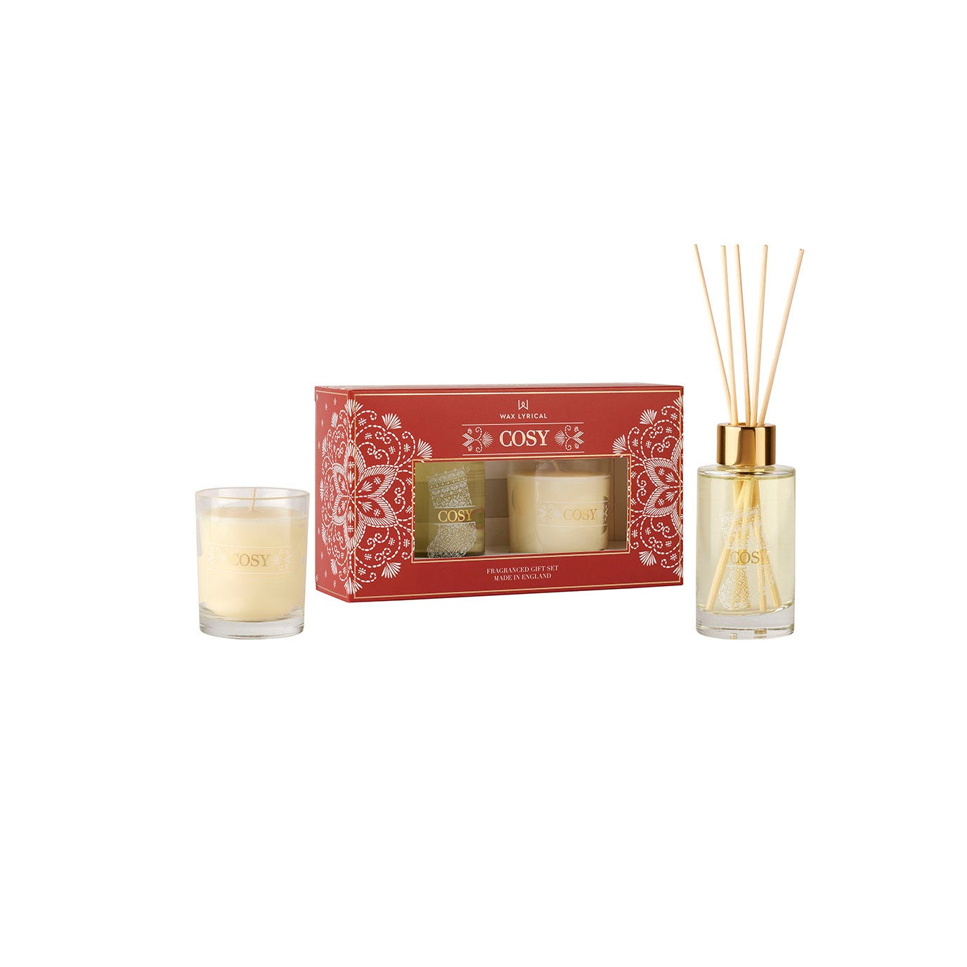 Lakeside Cosy Candle & Diffuser Gift Set