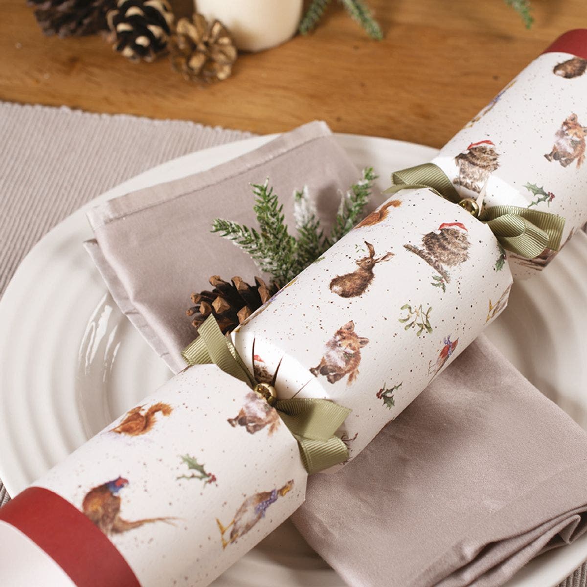 Wrendale Designs Woodland Set of 6 Crackers