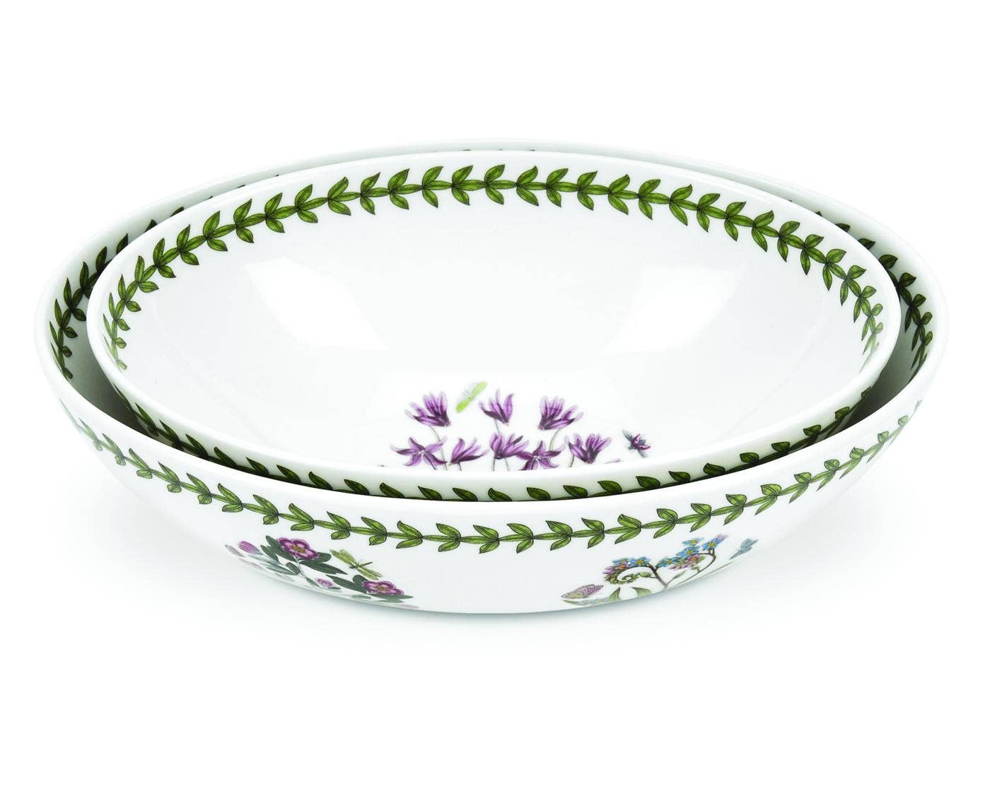 Portmeirion Botanic Garden Oval Nesting Bowls Set 2                          