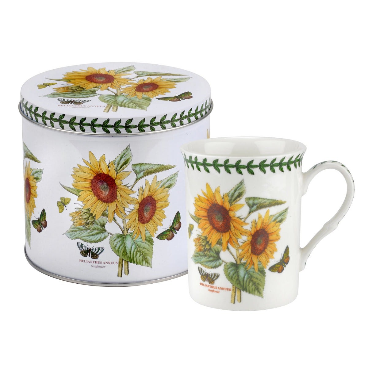 Portmeirion Botanic Garden Mug & Tin Set - Sunflower