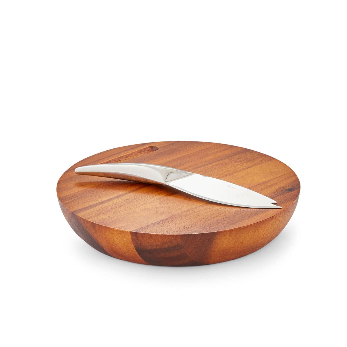 Nambé Harmony Cheese Board with Knife