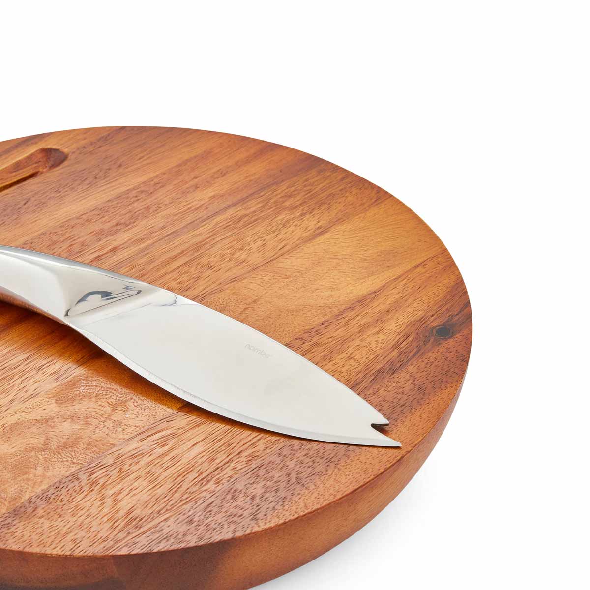 Nambé Harmony Cheese Board with Knife