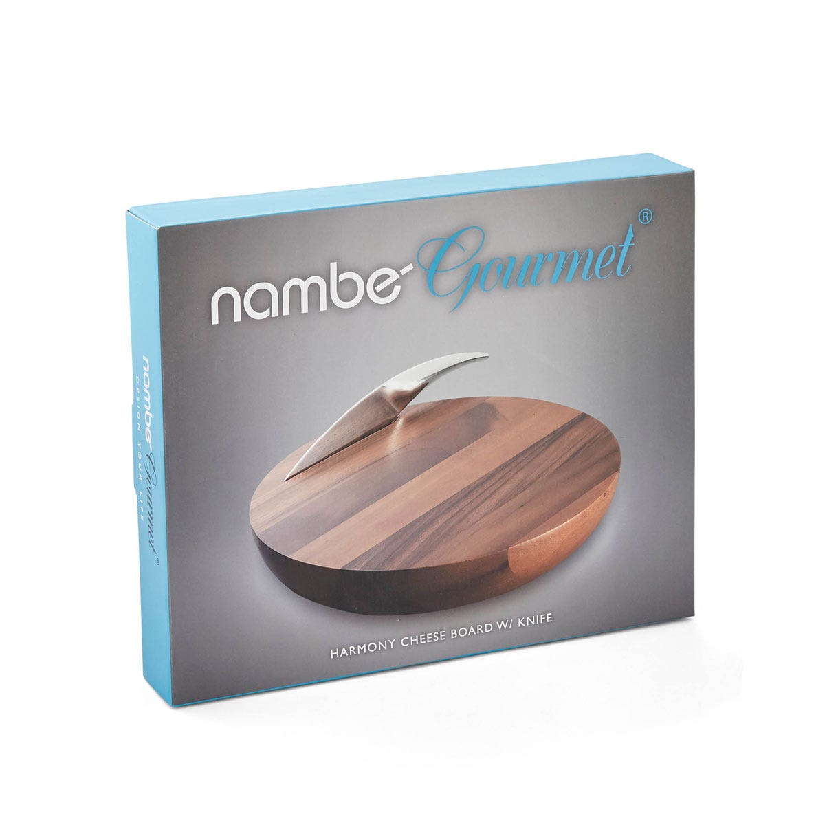 Nambé Harmony Cheese Board with Knife