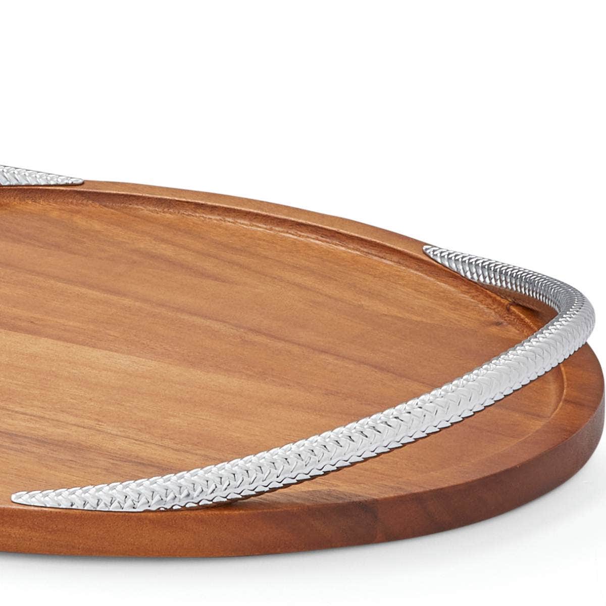 Nambé Braid Serving Tray