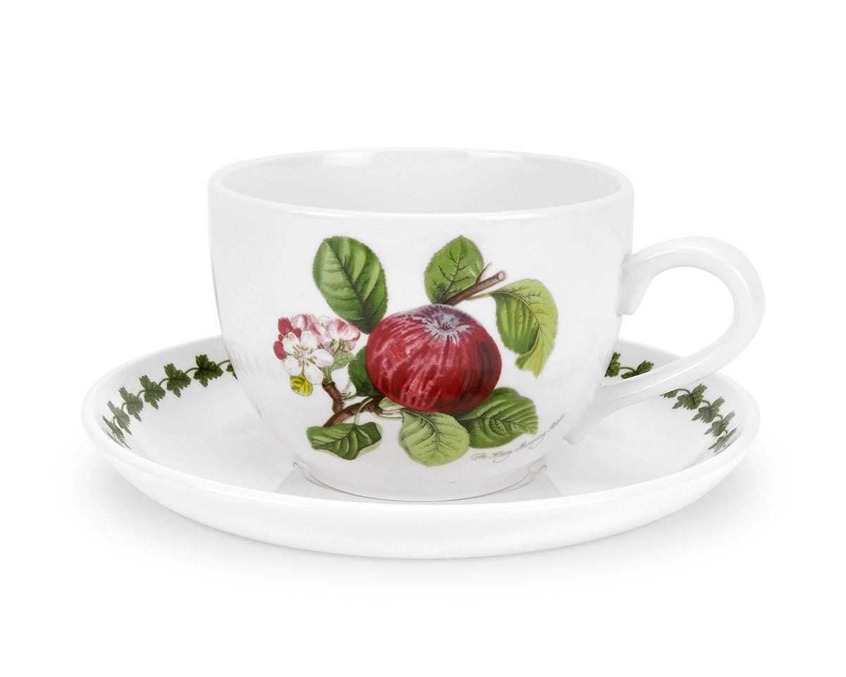 Pomona Apple Jumbo Cup & Saucer