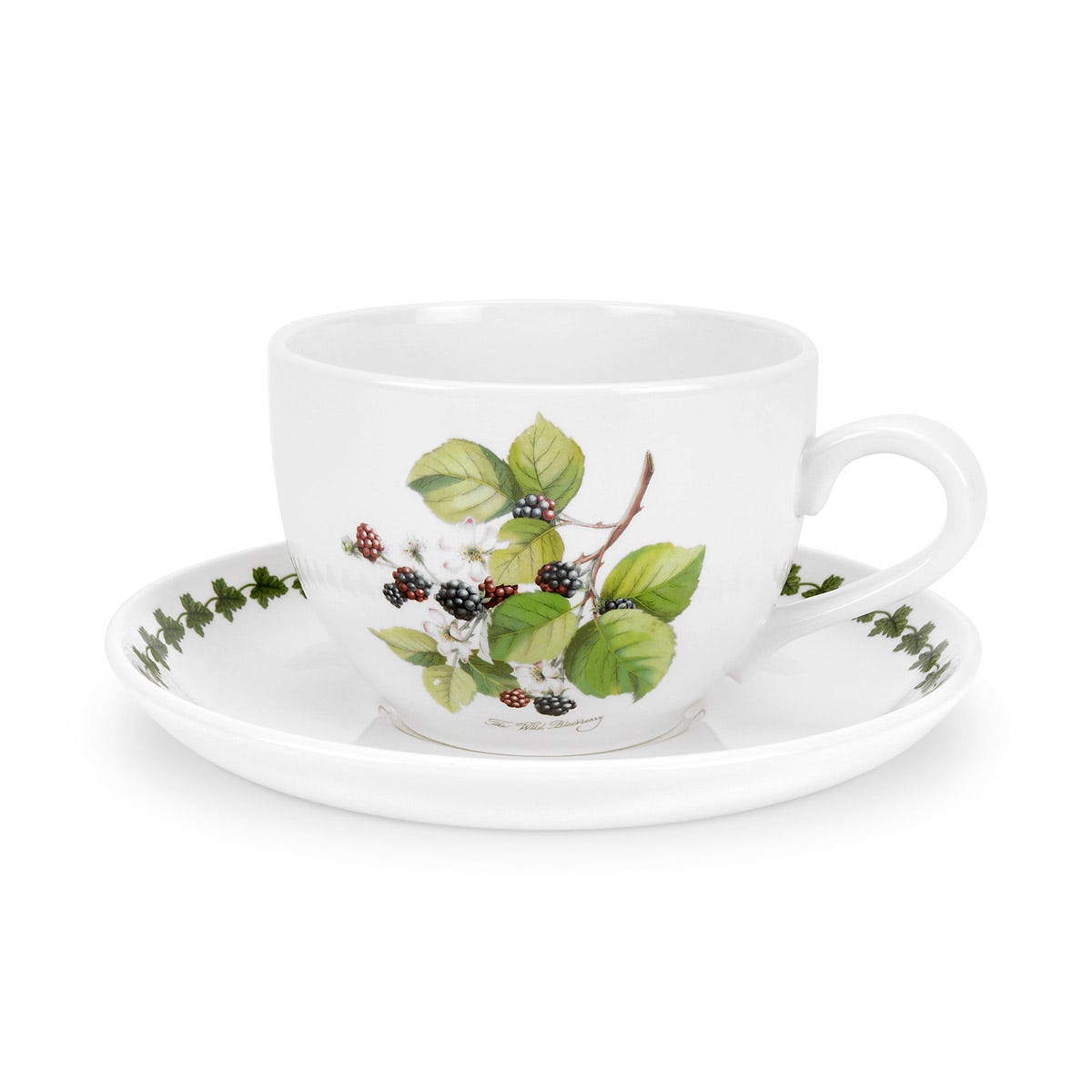 Pomona Blackberry Jumbo Cup & Saucer