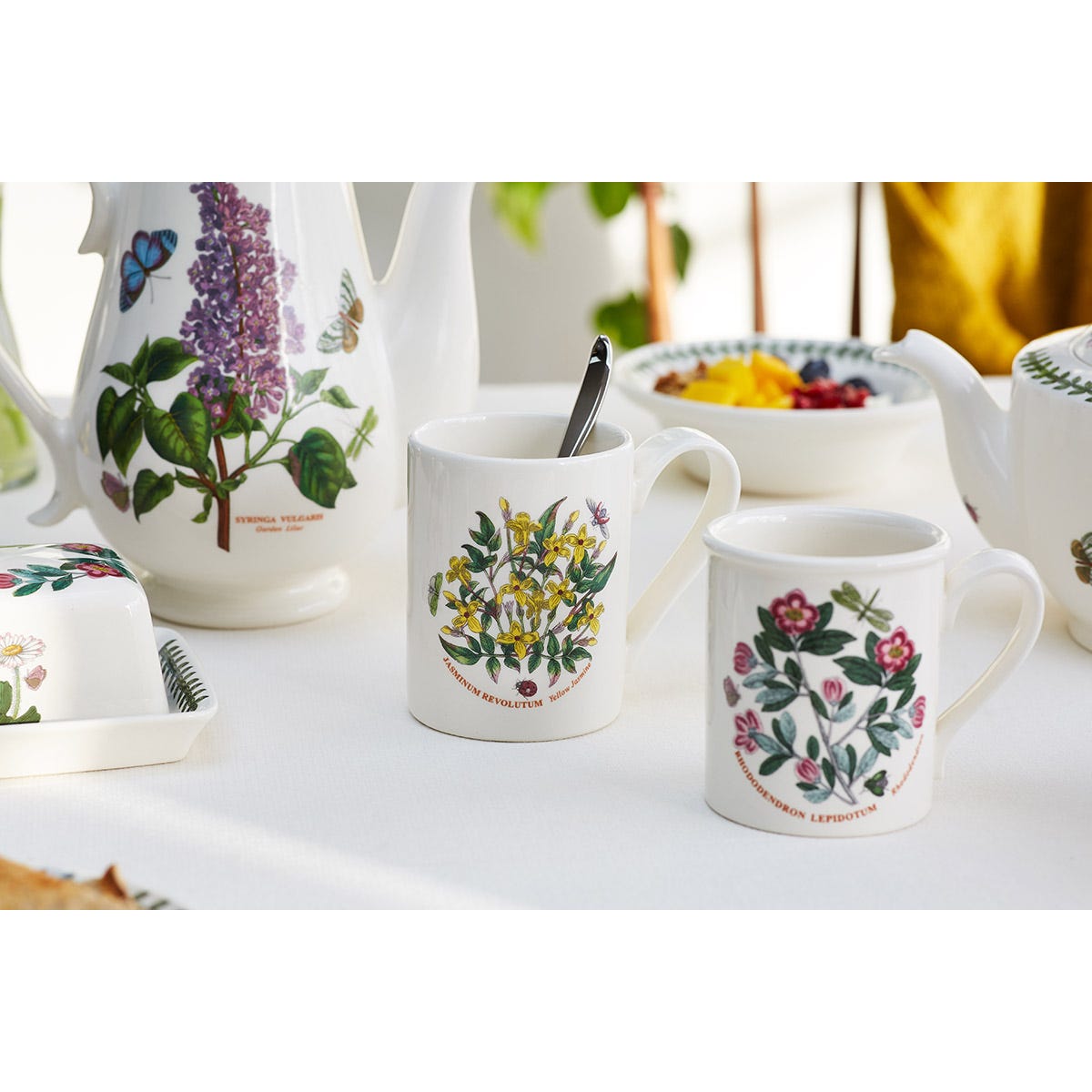 Botanic Garden Set of 6 Breakfast Mugs