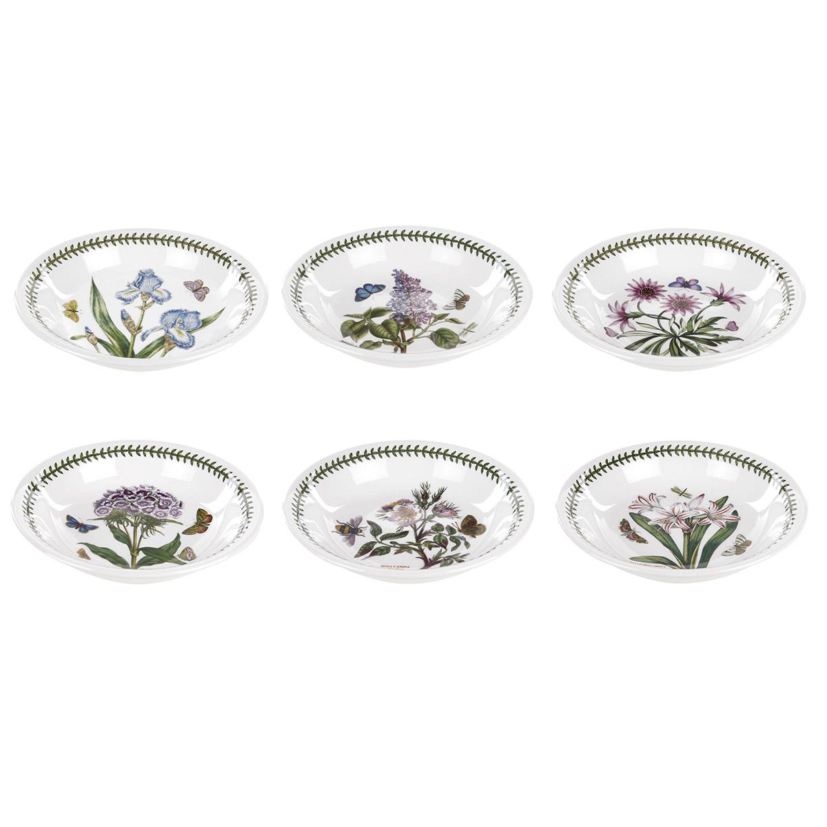 Botanic Garden Set of 6 Pasta Bowls