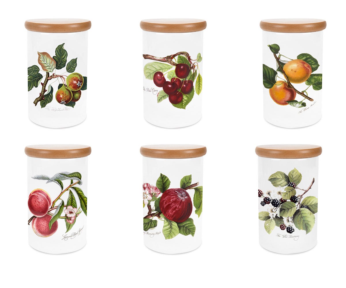Pomona Apricot Storage Jar, 18cm