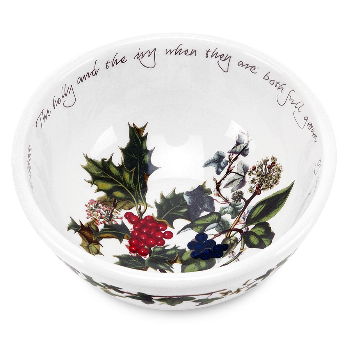 The Holly and the Ivy Set of 6 Small Bowls