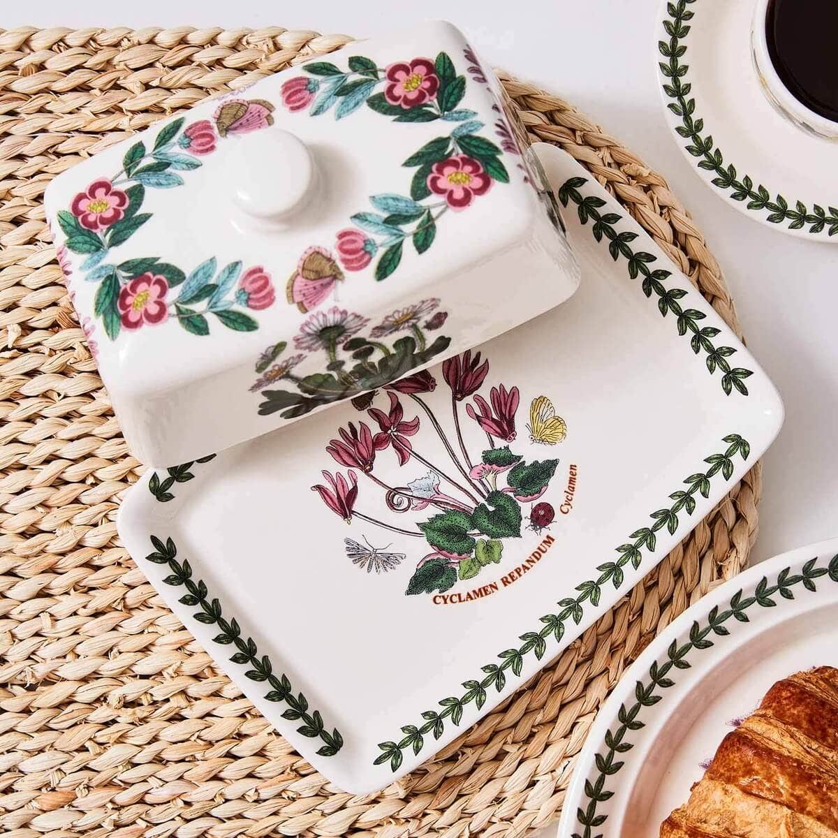 Botanic Garden Butter Dish with Lid