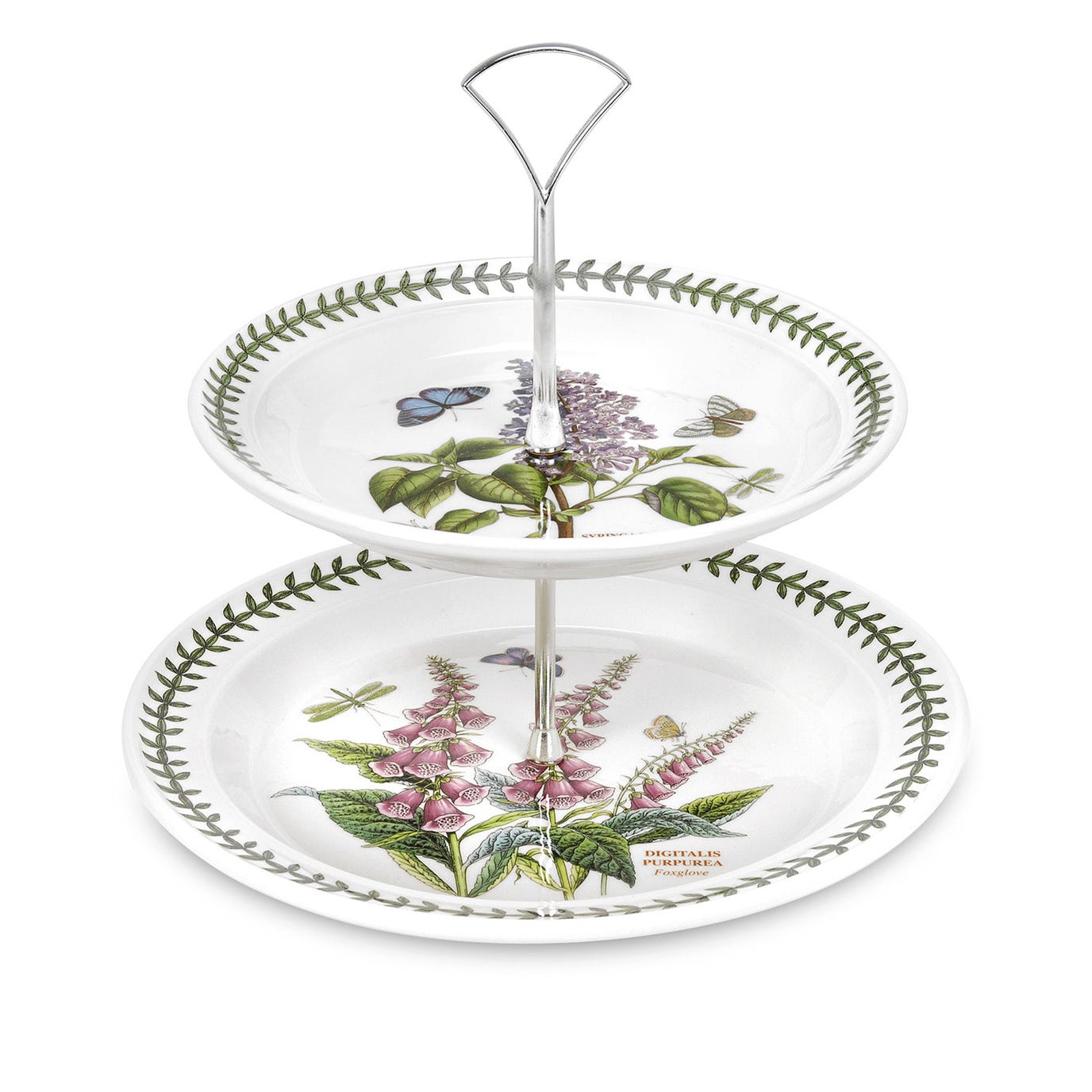 Botanic Garden 2-Tier Cake Stand