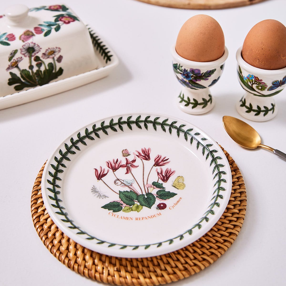 Botanic Garden Set of 6 Bread Plates