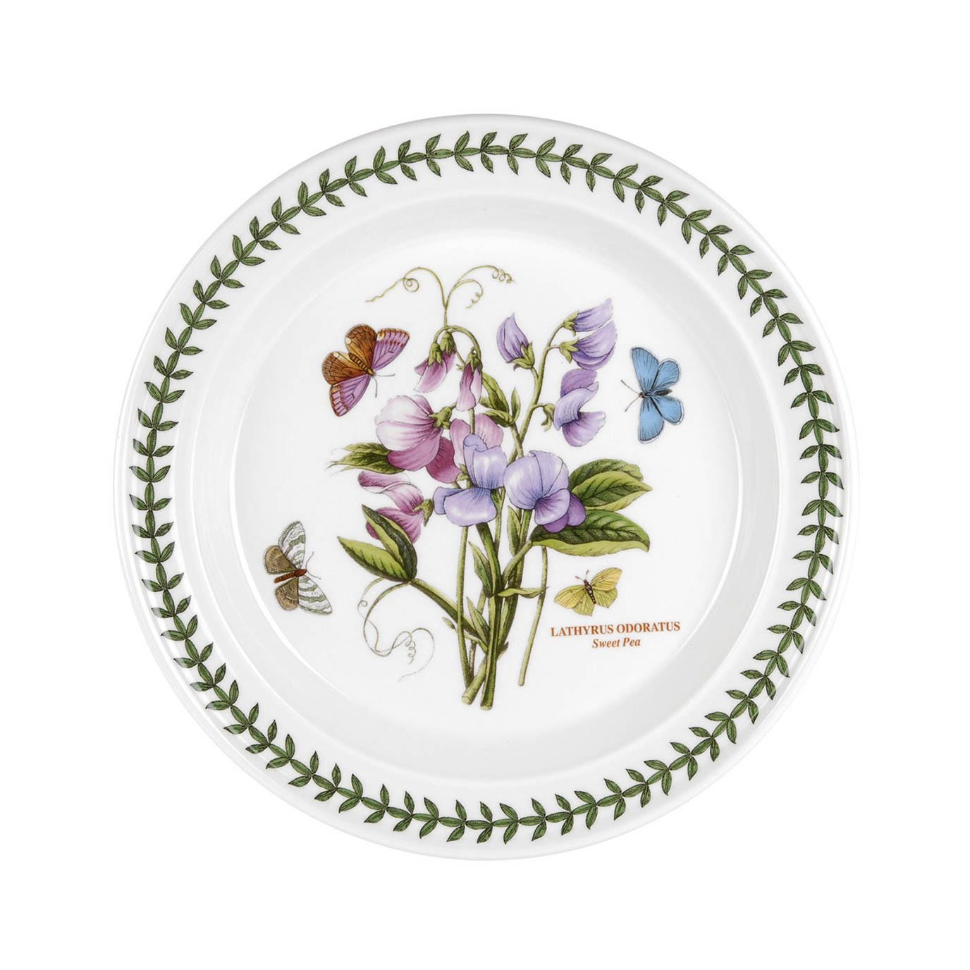 Botanic Garden Sweet Pea Dinner Plate