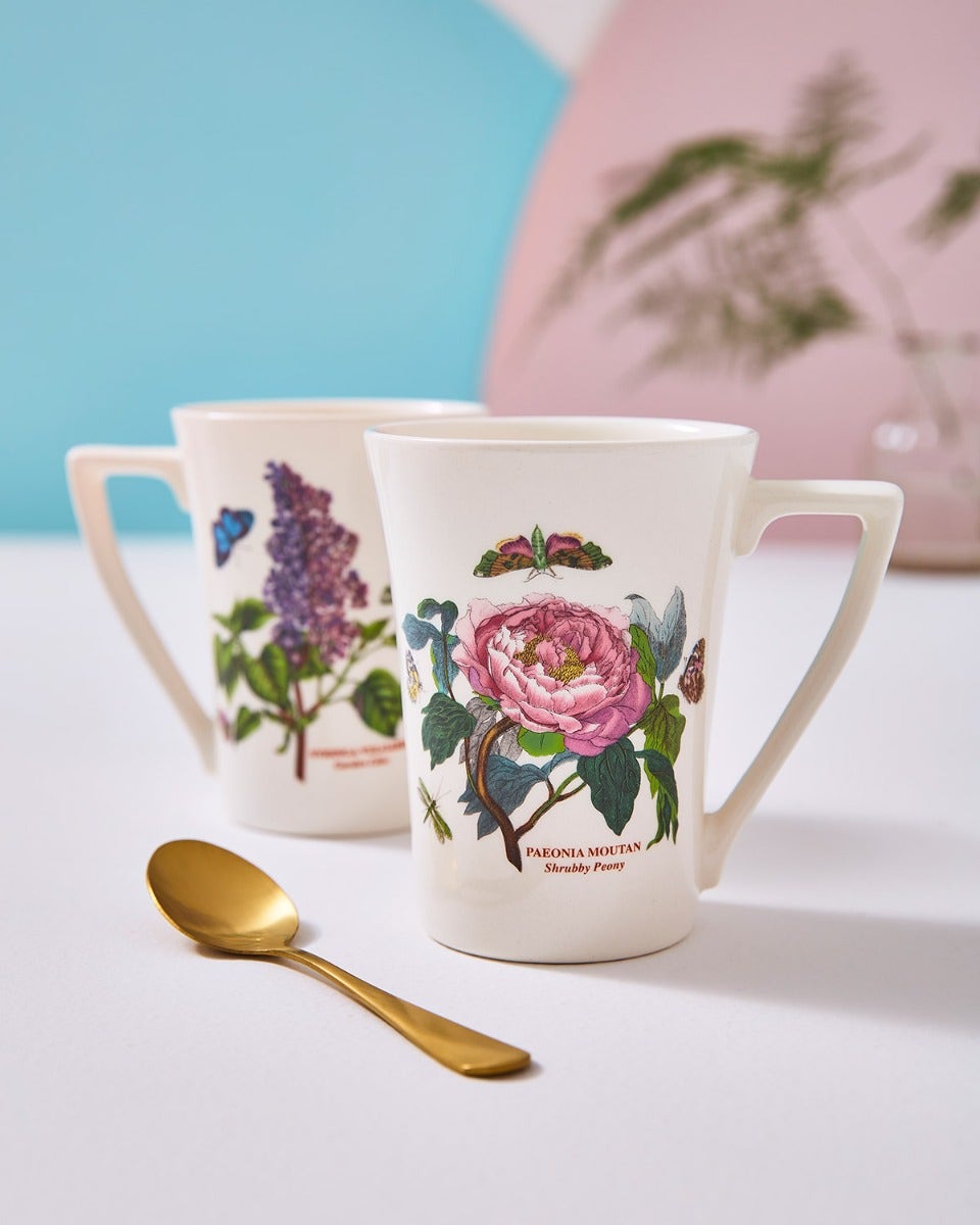 Botanic Garden Set of 2 Manadarin Mugs