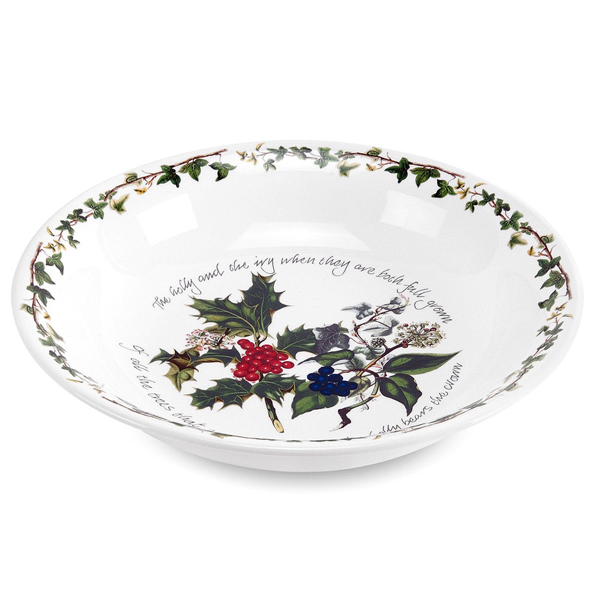 The Holly and the Ivy Set of 6 Pasta Bowls