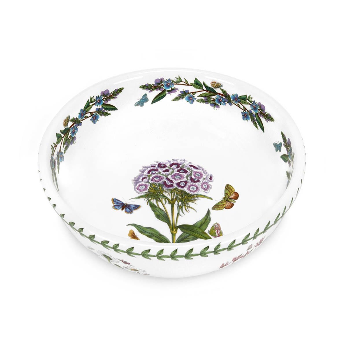 Botanic Garden Sweet William Salad Bowl, 23cm