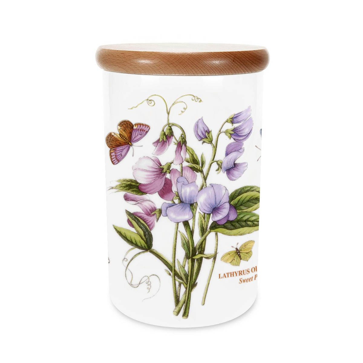 Botanic Garden Sweet Pea Storage Jar, 20cm