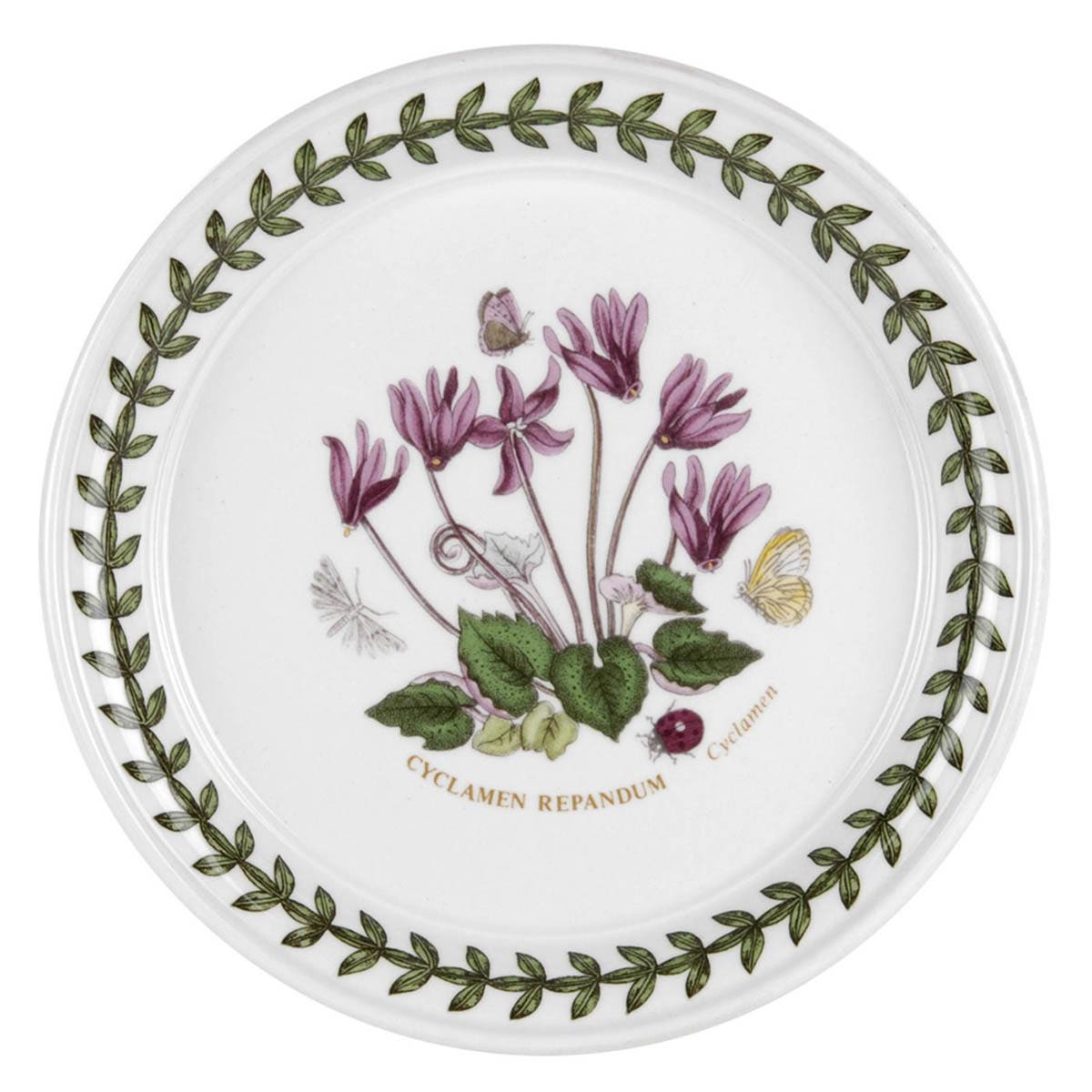 Botanic Garden Cyclamen Bread Plate, 13cm