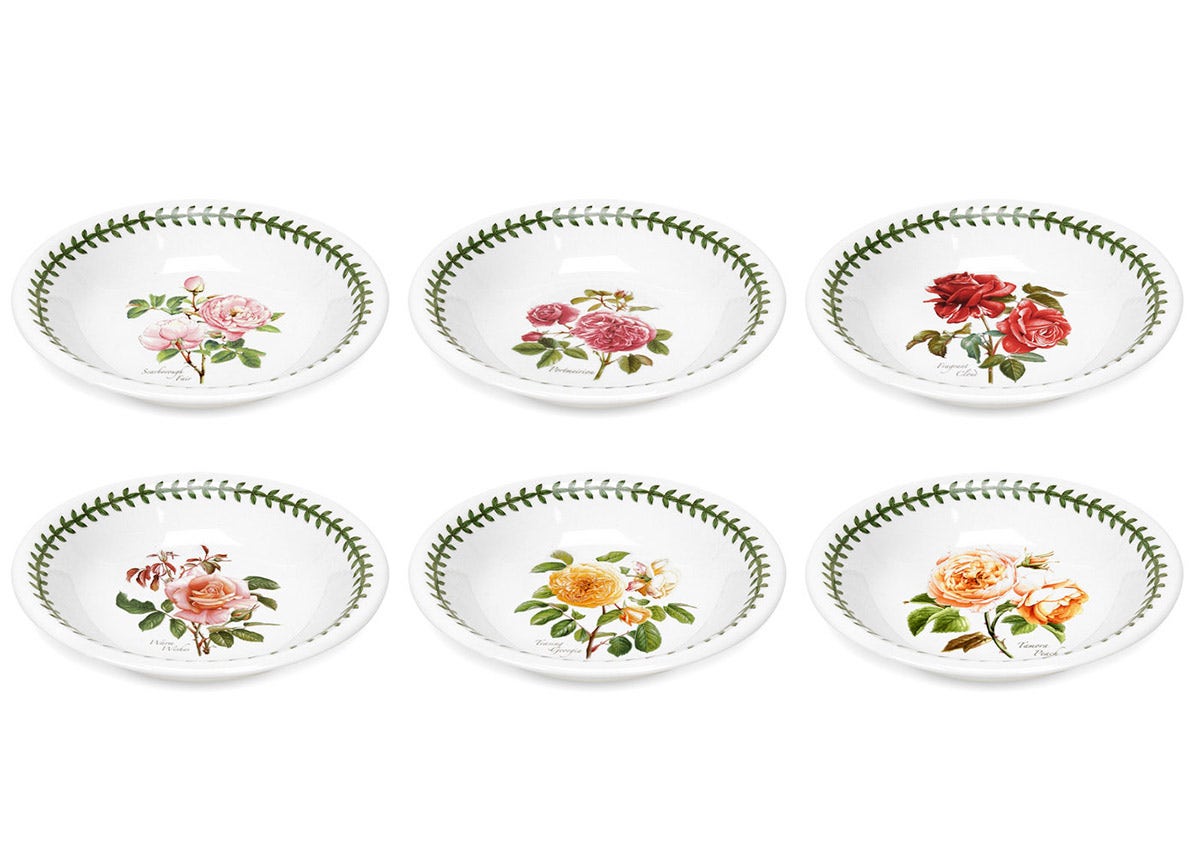 Botanic Roses Set of 6 Bowls