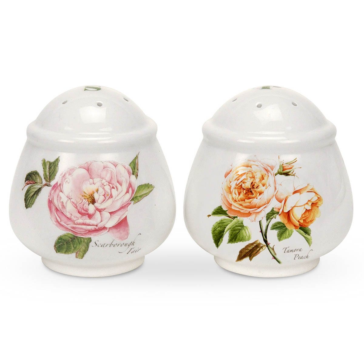 Botanic Roses Salt & Pepper Shakers