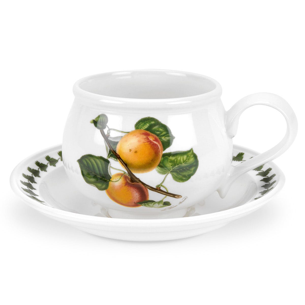 Pomona Apricot Teacup & Saucer