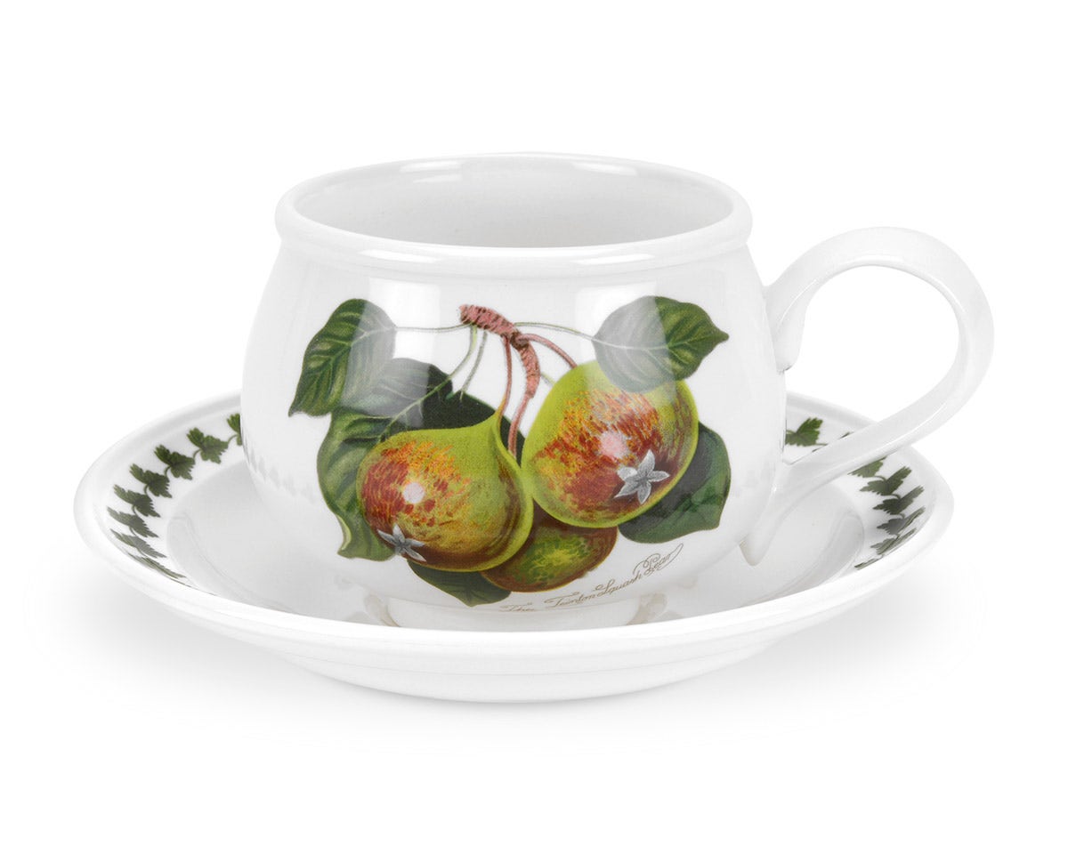 Pomona Set of 6 Teacups & Saucers