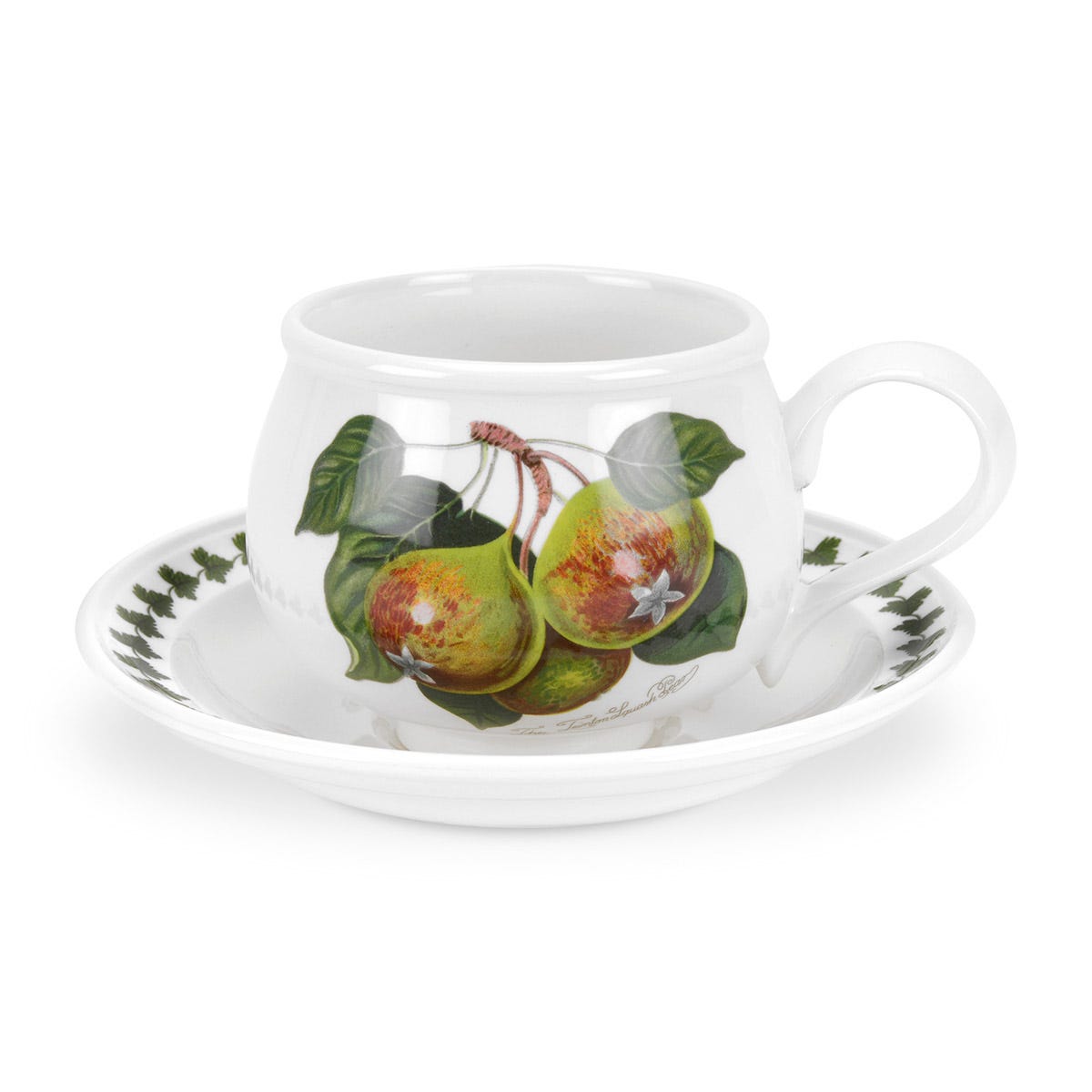 Pomona Set of 6 Teacups & Saucers