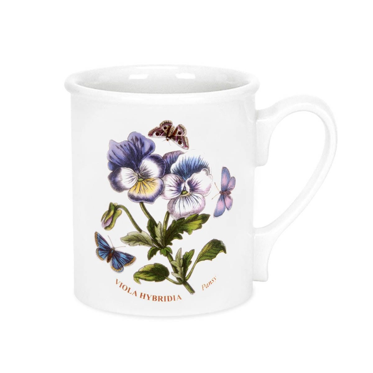 Botanic Garden Pansy Breakfast Mug