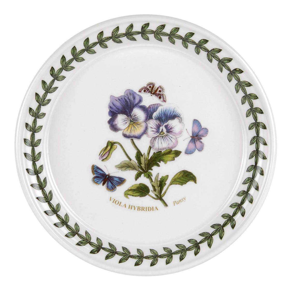 Botanic Garden Pansy Bread Plate, 13cm