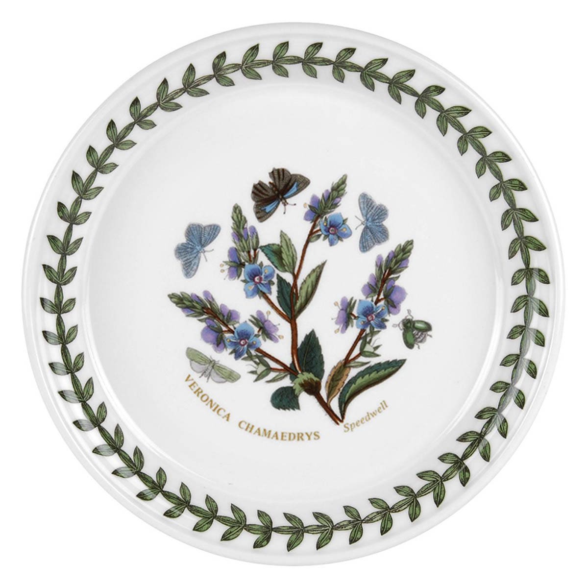 Botanic Garden Speedwell Bread Plate