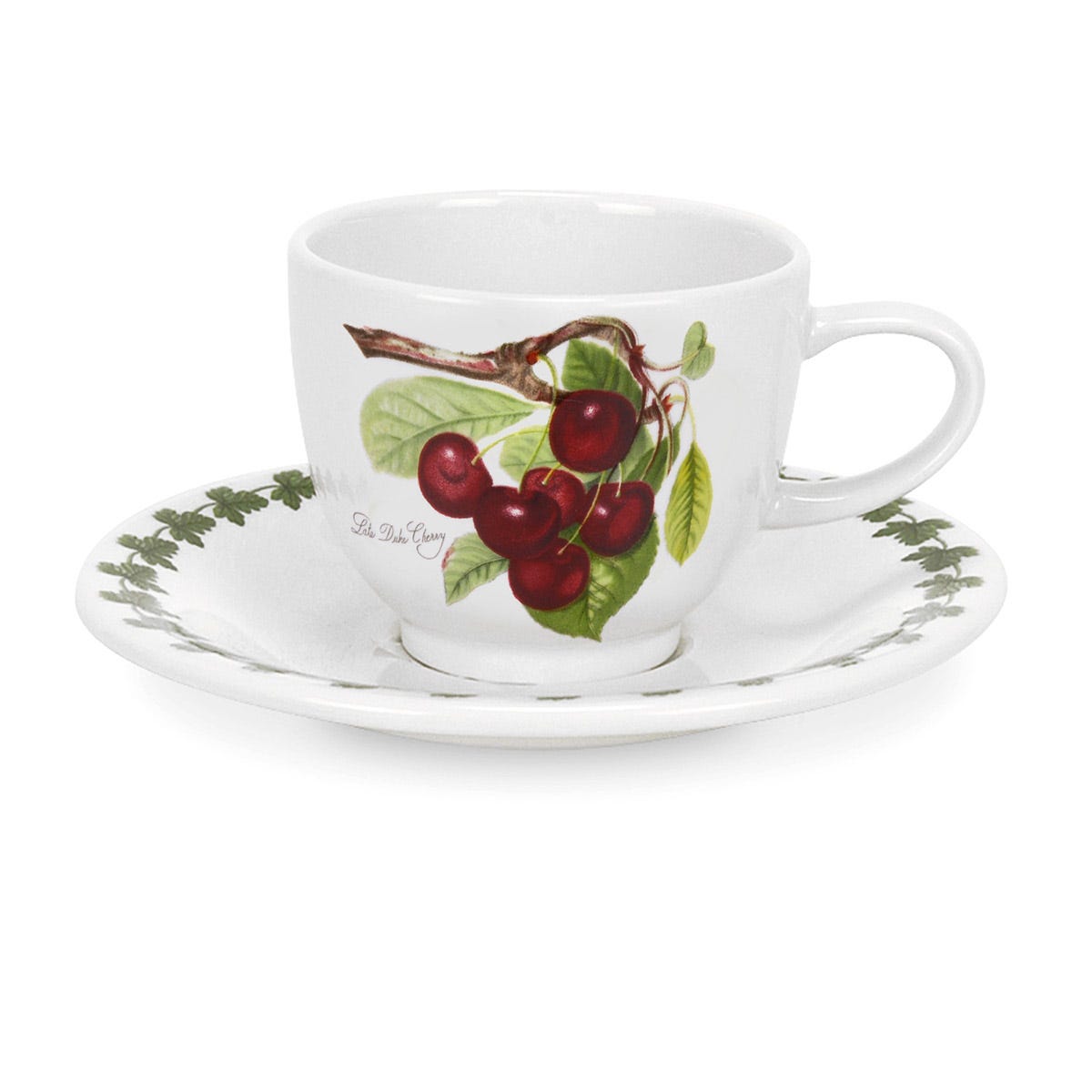 Pomona Cherry Espresso Cup & Saucer