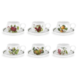 Pomona Set of 6 Cups & Saucers