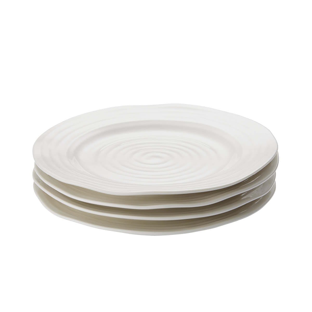 Sophie Conran Set of 4 Dinner Plates, White