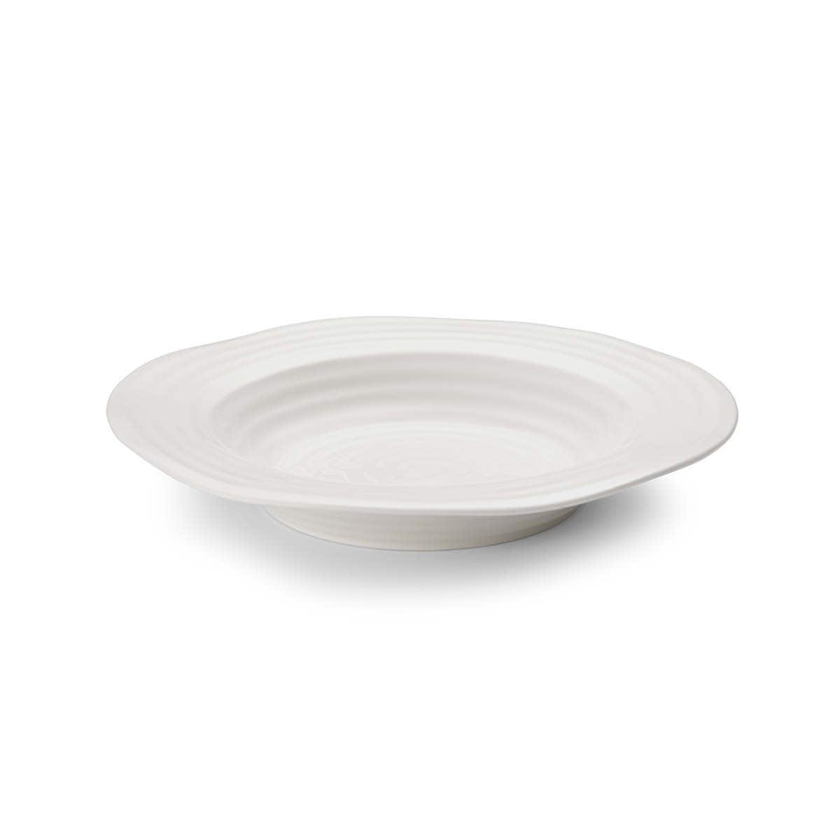 Sophie Conran Rimmed Soup Plate, White