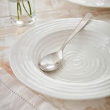 Sophie Conran Set of 4 Rimmed Soup Plates, White