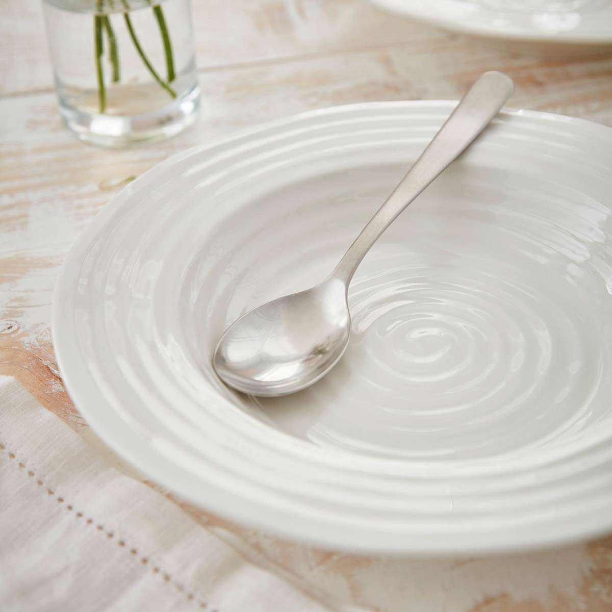 Sophie Conran Rimmed Soup Plate, White
