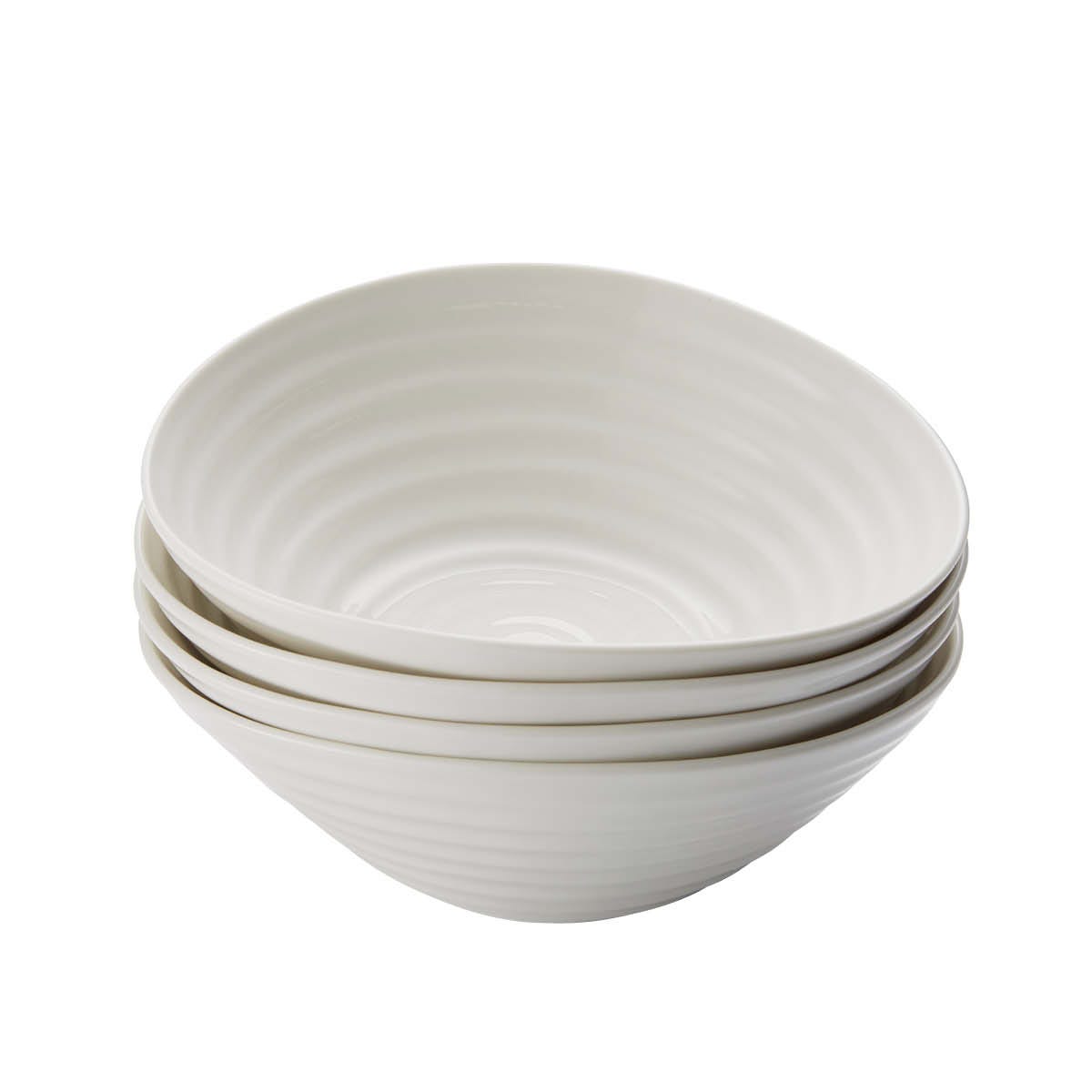 Sophie Conran Set of 4 Cereal Bowls, White