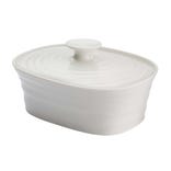 Sophie Conran Covered Butter Dish, White