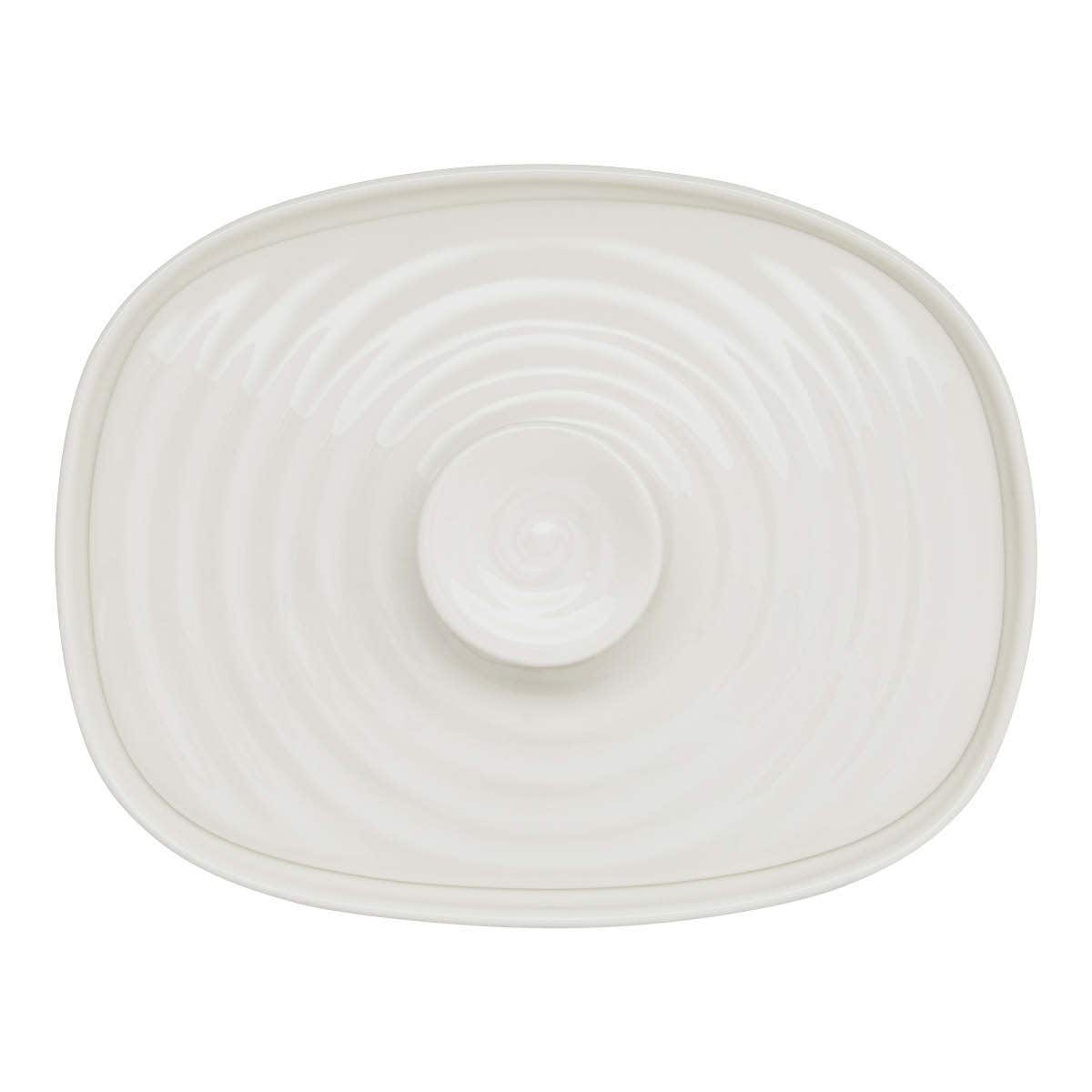 Sophie Conran Covered Butter Dish, White