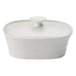 Sophie Conran Covered Butter Dish, White