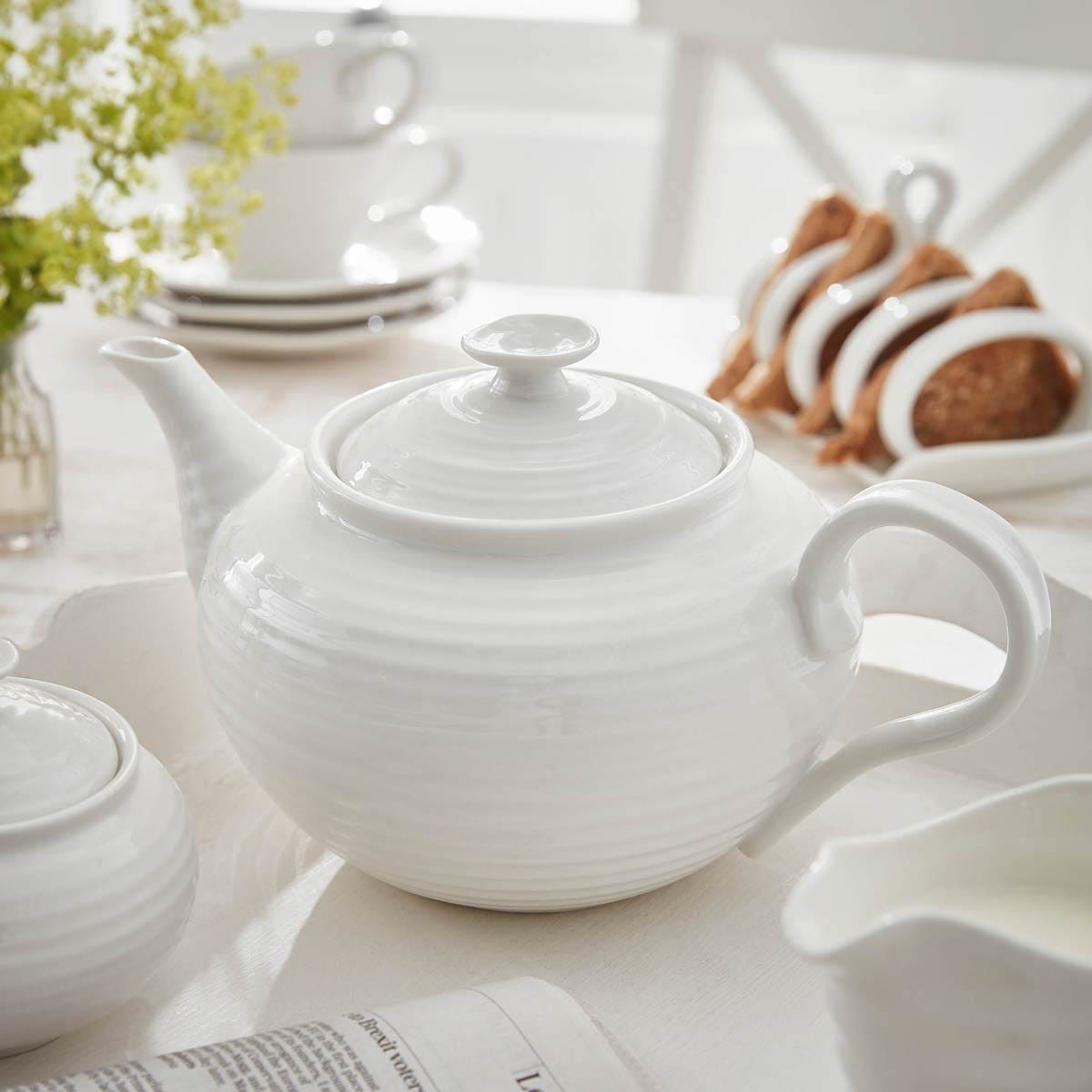 Sophie Conran 2 Pint Teapot, White