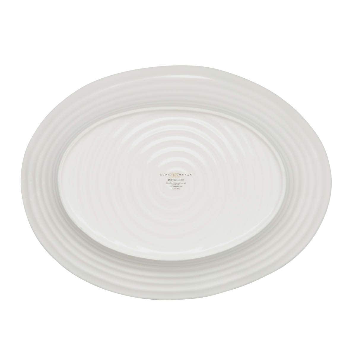 Sophie Conran Large Oval Serving Plate, White