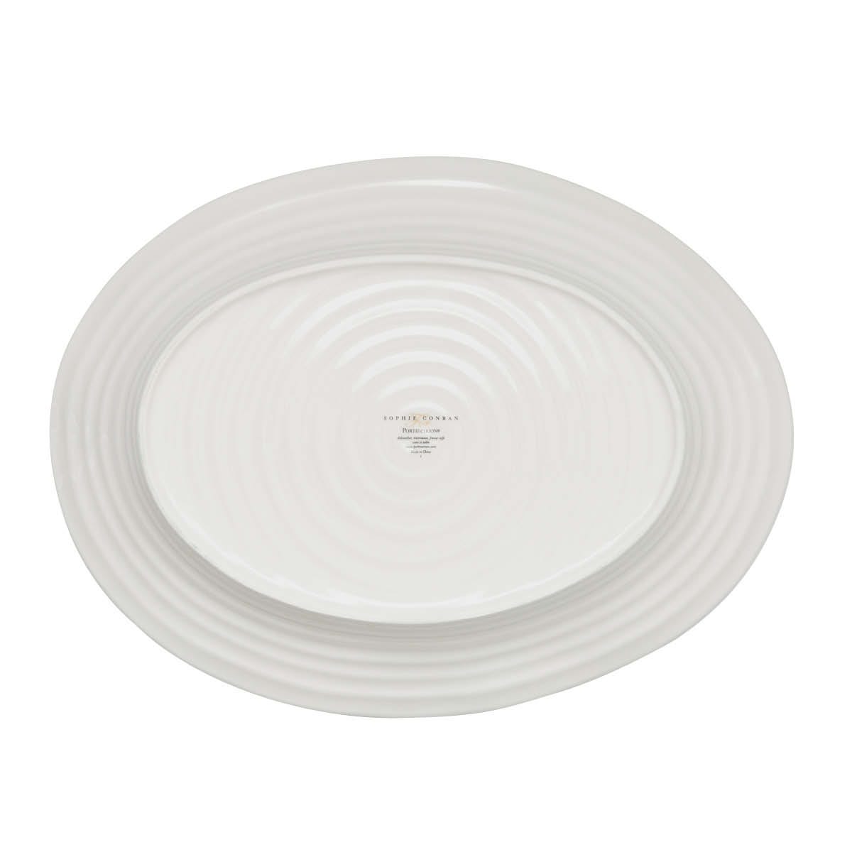 Sophie Conran Large Oval Serving Plate, White