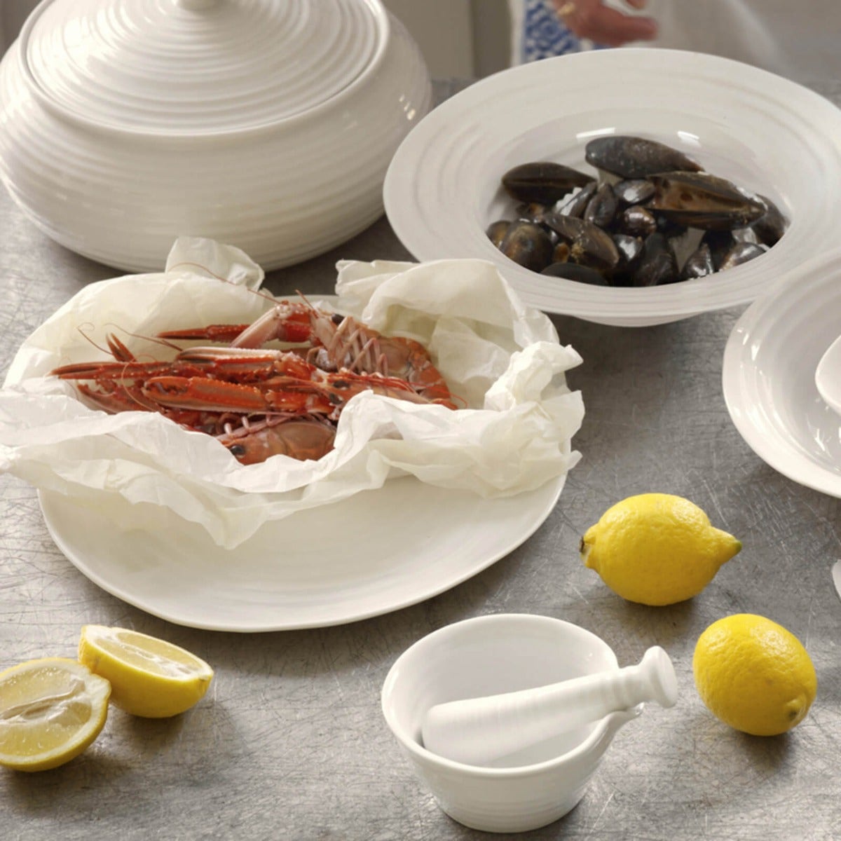 Sophie Conran Round Platter, White